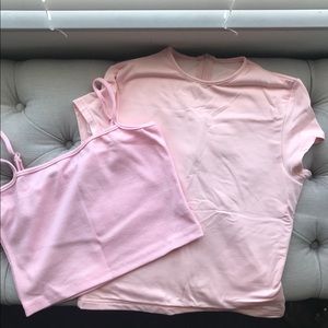 Two Pink Tops
